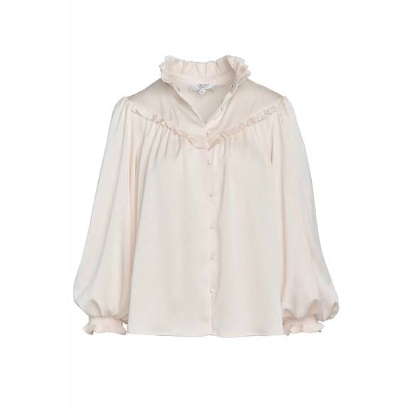 NEW CROSBY BY MOLLIE BURCH wells top in ivory - Picture 6 of 6